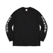 Exclusieve Clayton Patterson Longsleeve Tee Supreme , Black , Heren