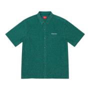 Groene Lurex Shirt Limited Edition Supreme , Green , Heren