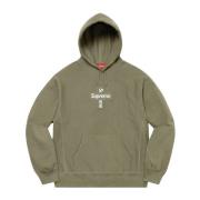 Exclusieve Cross Box Logo Hoodie Supreme , Green , Heren