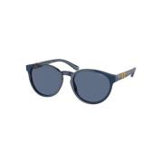 Blauwe Unisex Zonnebril Stijlvol Model Ralph Lauren , Blue , Unisex