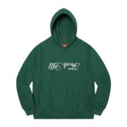 Beperkte oplage Jamie Reid Hoodie Donkergroen Supreme , Green , Heren