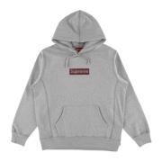 Beperkte oplage Swarovski Box Logo Hoodie Supreme , Gray , Heren