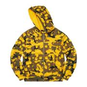 Beperkte Oplage Geel Camo Hoodie Supreme , Yellow , Heren