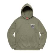 Snowman Hoodie Limited Edition Light Olive Supreme , Green , Heren