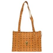 Pre-owned Fabric totes MCM Pre-owned , Brown , Dames