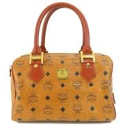 Pre-owned Plastic handbags MCM Pre-owned , Brown , Dames