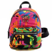 Pre-owned Nylon shoulder-bags MCM Pre-owned , Multicolor , Dames