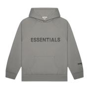 Beperkte oplage hoodie applique logo Fear Of God , Gray , Heren