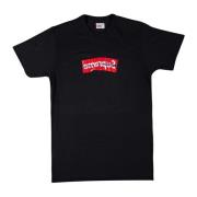 Beperkte oplage Box Logo T-shirt Zwart Comme des Garçons , Black , Her...