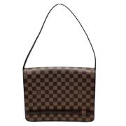 Pre-owned Fabric louis-vuitton-bags Louis Vuitton Vintage , Brown , Da...