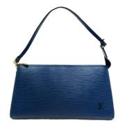 Pre-owned Fabric louis-vuitton-bags Louis Vuitton Vintage , Blue , Dam...