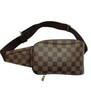 Pre-owned Canvas louis-vuitton-bags Louis Vuitton Vintage , Brown , Da...