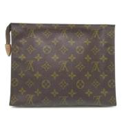 Pre-owned Fabric louis-vuitton-bags Louis Vuitton Vintage , Brown , Da...