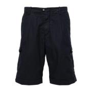 Marine Cargo Shorts Stijl Herno , Blue , Heren