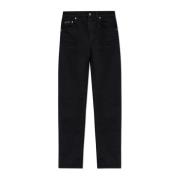 Jeans met logo Dolce & Gabbana , Black , Dames