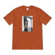 Beperkte Editie Antihero Balkon Tee Supreme , Orange , Heren