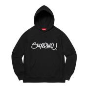 Beperkte oplage Handstyle capuchontrui zwart Supreme , Black , Heren