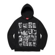 Limited Edition Collage Grid Hoodie Zwart Supreme , Black , Heren