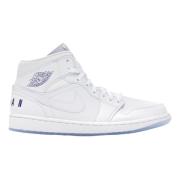 Limited Edition Air Jordan 1 Mid Nike , White , Heren