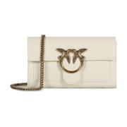 Love Bag Simply Wallet Pinko , White , Dames