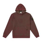 Beperkte Oplage Rode Hoodie 2017 Capsule Stone Island , Brown , Heren