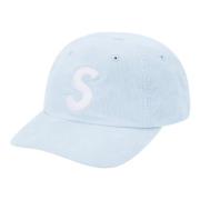 Beperkte oplage Corduroy S Logo Cap Supreme , Blue , Unisex