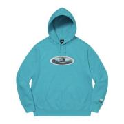 Limited Edition Lenticular Mountains Hoodie Teal Supreme , Green , Her...