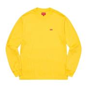 Beperkte Oplage Kleine Box Longsleeve Tee Geel Supreme , Yellow , Here...