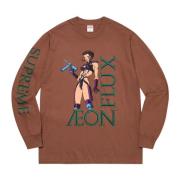 Limited Edition Aeon Flux Grafische Tee Supreme , Brown , Heren