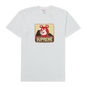 Beperkte Oplage Beer Tee Wit Supreme , White , Heren