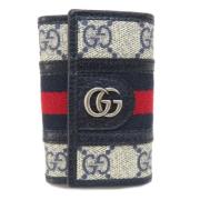 Pre-owned Fabric key-holders Gucci Vintage , Blue , Unisex