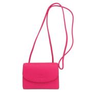 Pre-owned Leather shoulder-bags Coach Pre-owned , Pink , Dames