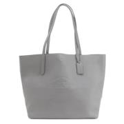 Pre-owned Leather totes Coach Pre-owned , Gray , Dames