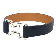 Pre-owned Leather hermes-jewelry Hermès Vintage , Black , Dames