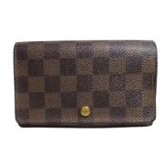 Pre-owned Canvas wallets Louis Vuitton Vintage , Brown , Dames