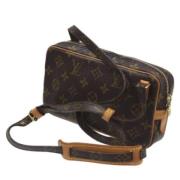 Pre-owned Canvas louis-vuitton-bags Louis Vuitton Vintage , Brown , Da...