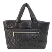 Pre-owned Nylon chanel-bags Chanel Vintage , Black , Dames