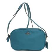 Pre-owned Nylon shoulder-bags Coach Pre-owned , Blue , Dames