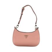 Roze Mini Handtas met Contrastdetails Guess , Pink , Dames