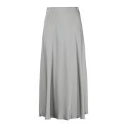 Satijnen Effect Rok Herno , Gray , Dames