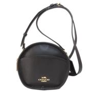 Pre-owned Leather shoulder-bags Coach Pre-owned , Black , Dames