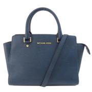 Pre-owned Plastic handbags Michael Kors Pre-owned , Blue , Dames