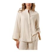 Isabelmd Shirt Modström , Beige , Dames