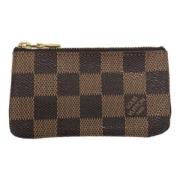 Pre-owned Canvas wallets Louis Vuitton Vintage , Brown , Dames