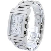 Pre-owned Stainless Steel watches Bvlgari Vintage , White , Heren