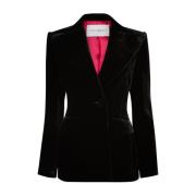 Zwart Velvet Blazer Nina Ricci , Black , Dames