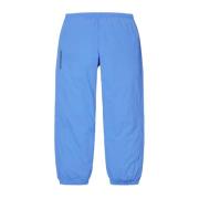 Blauwe waterbestendige nylon warm-up broek Supreme , Blue , Heren