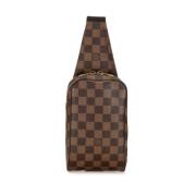 Pre-owned Leather louis-vuitton-bags Louis Vuitton Vintage , Brown , D...