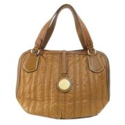 Pre-owned Leather celine-bags Celine Vintage , Brown , Dames