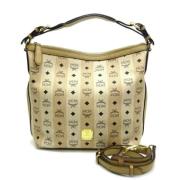 Pre-owned Fabric handbags MCM Pre-owned , Beige , Dames